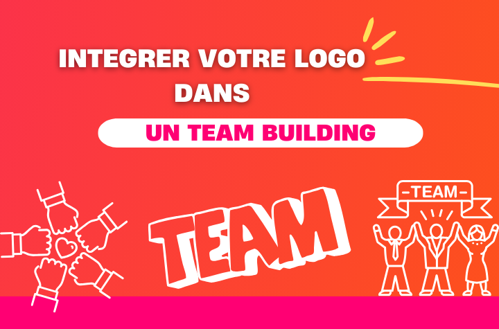 Vignette d'article de blog représentant l'esprit du team building autour de la notion du logo d'entreprise