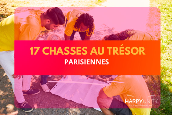 Nos 17 Team-Building chasses au trésor à Paris